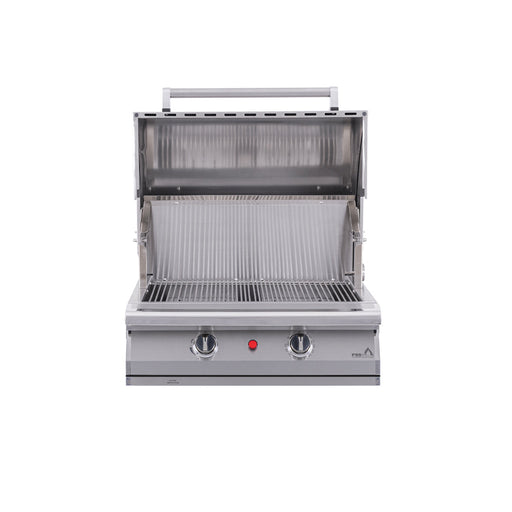 PGS T-Series E27T 30 Inch Outdoor Patio Electric Grill Head with Timer - 27 x 30 x 23 in. - Stainless Steel Color