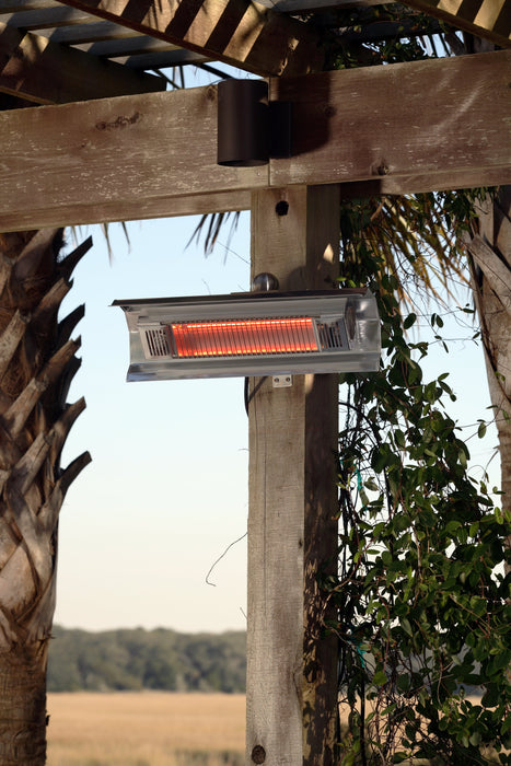 Fire Sense 02110 - Stainless Steel Wall Mounted Infrared Patio Heater - Silver
