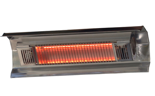 Fire Sense 02110 - Stainless Steel Wall Mounted Infrared Patio Heater - Silver