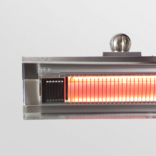 Fire Sense 02110 - Stainless Steel Wall Mounted Infrared Patio Heater - Silver