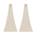 Infratech Heater Extended 12 Inch Pair of Brackets 13 1249AL - BRKT 6 for C/CD Series - Almond