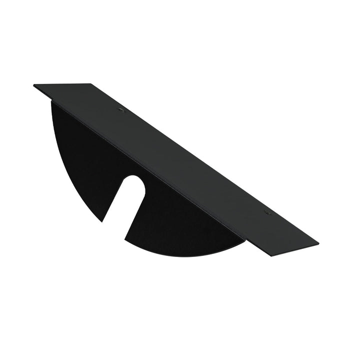 Infratech Heater Part 24 1210BL - 90-Degree End Cover for W Series Heaters (Pair) - Black