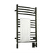 Amba Products CCO Jeeves Model C Curved 13-Bar Hardwired Towel Warmer - 6.5 x 21.25 x 36.75 in. - Oil Rubbed Bronze Finish