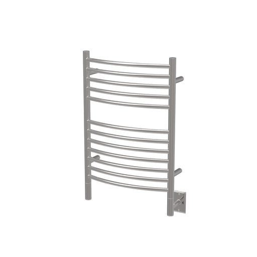 Amba Products ECP Jeeves Model E Curved 12-Bar Hardwired Towel Warmer - 6.5 x 21.25 x 31.75 in. - Polished Finish