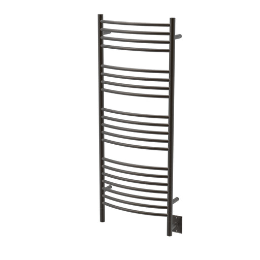 Amba Products DCO Jeeves Model D Curved 20-Bar Hardwired Towel Warmer - 6.5 x 21.25 x 53.5 in. - Oil Rubbed Bronze Finish