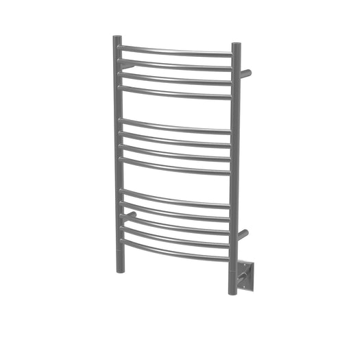 Amba Products CCB Jeeves Model C Curved 13-Bar Hardwired Towel Warmer - 6.5 x 21.25 x 36.75 in. - Brushed Finish