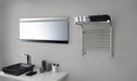 Amba Products MSP Jeeves Model M Shelf 11-Bar Hardwired Towel Warmer - 15.25 x 21.25 x 22.75 in. - Polished Finish