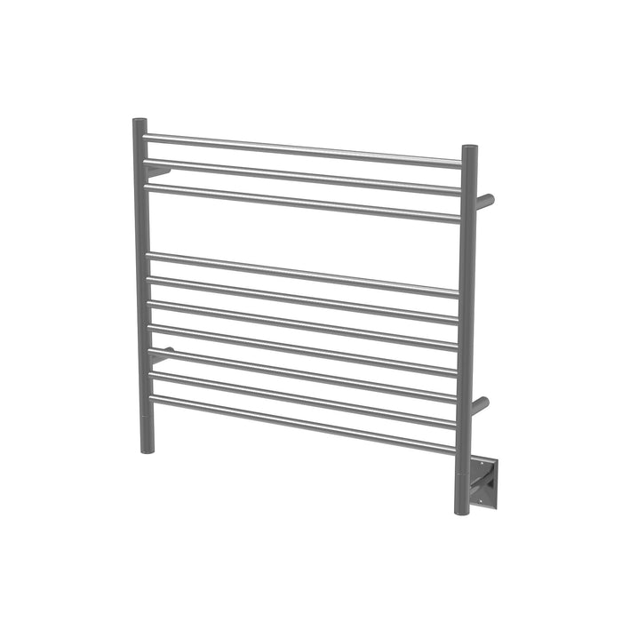 Amba Products KSB Jeeves Model K Straight 10-Bar Hardwired Towel Warmer - 4.5 x 30.25 x 27.75 in. - Brushed Finish