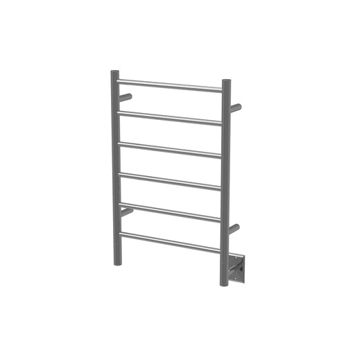 Amba Products JSB Jeeves Model J Straight 6-Bar Hardwired Drying Rack Towel Warmer - 4.5 x 21.25 x 31.75 in. - Brushed Finish