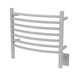 Amba Products HCW Jeeves Model H Curved 7-Bar Hardwired Towel Warmer - 6.5 x 21.25 x 18.75 in. - White Finish