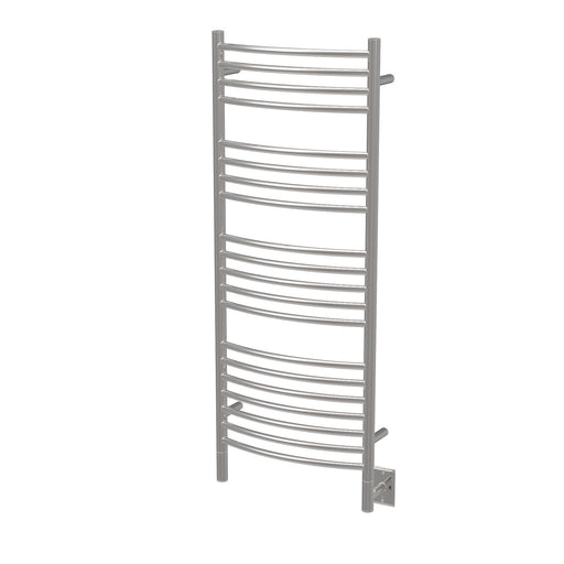 Amba Products DCP Jeeves Model D Curved 20-Bar Hardwired Towel Warmer - 6.5 x 21.25 x 53.5 in. - Polished Finish