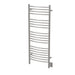 Amba Products DCP Jeeves Model D Curved 20-Bar Hardwired Towel Warmer - 6.5 x 21.25 x 53.5 in. - Polished Finish