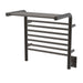 Amba Products MSO Jeeves Model M Shelf 11-Bar Hardwired Towel Warmer - 15.25 x 21.25 x 22.75 in. - Oil Rubbed Bronze Finish