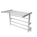 Amba Products RSH-P Radiant 8-Bar Shelf Hardwired + Plug-in Combo Towel Warmer - 14 x 24.5 x 19.125 in. - Polished Finish