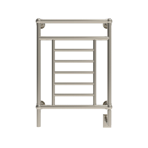 Amba Products T-2536PN Traditional Model 8-Bar Hardwired  Towel Warmer - 5.375 x 25.25 x 36.375 in. - Polished Nickel Finish