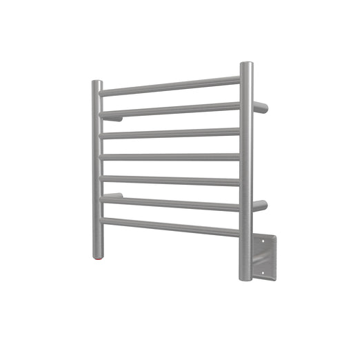 Amba Products RWHS-SB Radiant 7-Bar Small Hardwired + Plug-in Combo Towel Warmer - 4.75 x 20.5 x 20.125 in. - Brushed Finish