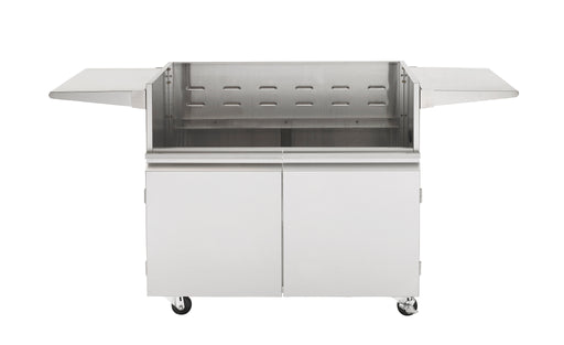 PGS Legacy Series S36CART Wheeled Cart Base For 39 Inch Pacifica Outdoor Patio Gas Grill Head - 39 x 25 x 31 in. - Stainless Steel Color