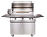 PGS Legacy Series S36CART Wheeled Cart Base For 39 Inch Pacifica Outdoor Patio Gas Grill Head - 39 x 25 x 31 in. - Stainless Steel Color