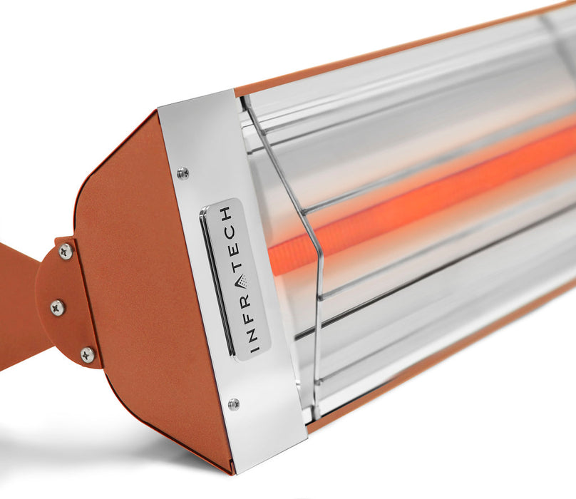 Infratech W Series Single Element W2548CP 2500 Watts 480V 5.2 Amps Infrared Electric Patio Heater 39 x 8 x 3 in. Copper Color