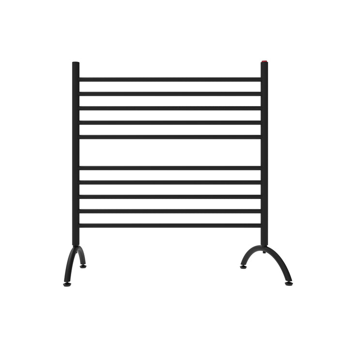 Amba Products SAFSMB-33 Solo 33-Inch Freestanding Towel Warmer - 15 x 32.5 x 38 in. - Matte Black Finish