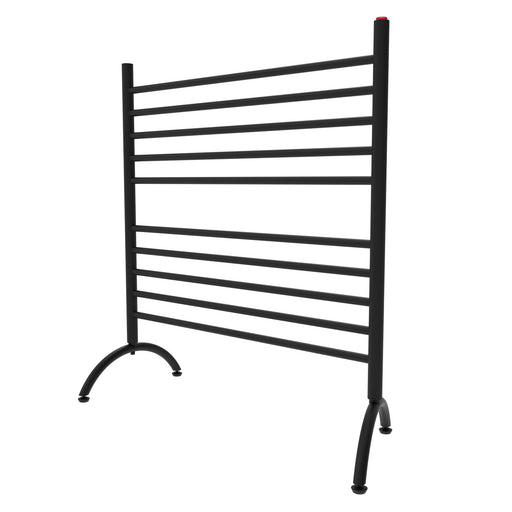 Amba Products SAFSMB-33 Solo 33-Inch Freestanding Towel Warmer - 15 x 32.5 x 38 in. - Matte Black Finish