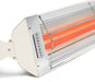 Infratech WD Series Dual Element WD5028BI 5000 Watts 208V 24 Amps Infrared Electric Patio Heater 39 x 8 x 3 in. Biscuit Color