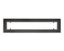 Infratech 18 2302BL 48 in. Flush Mount Frame - 48 x 8 x 18 gauge 304 SS in. - Black Color