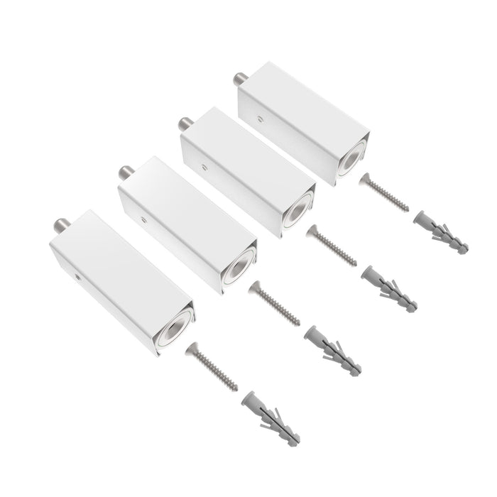 Amba Products Accessory AQV-BP-W Quadro/Vega Bracket Pack - 2.75 x 1 x 1 in. - White Finish