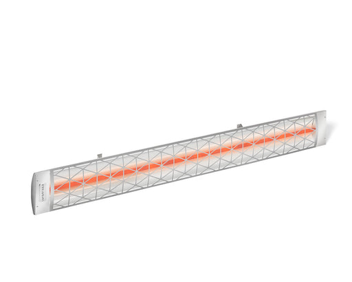 Infratech C Series Single Element with Contemporary Motif C2528SS1 2500 Watts 208V 12.02 Amps Infrared Electric Patio Heater 39 x 8.19 x 2.5 in. Stainless Steel Color