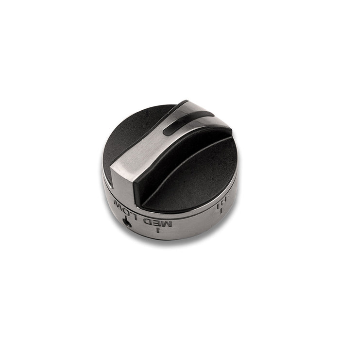 PGS Patio Grill Part - LEGACY: KNOB FOR MAIN BURNER (BLACK WITH BEZEL)