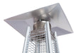 Fire Sense 60523 - Stainless Steel Pyramid Flame Heater - Silver