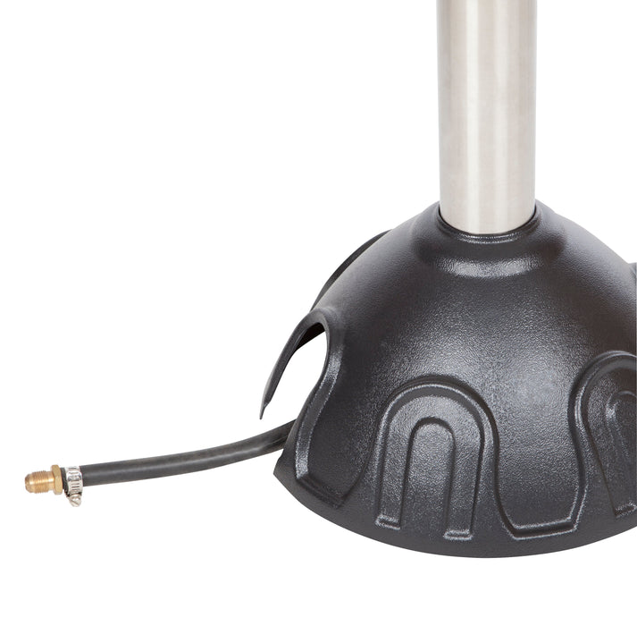 Fire Sense 61445 - Stainless Steel Natural Gas Patio Heater - Silver