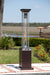 Fire Sense 62224 - Hammered Bronze Finish Square Flame Patio Heater - Brown