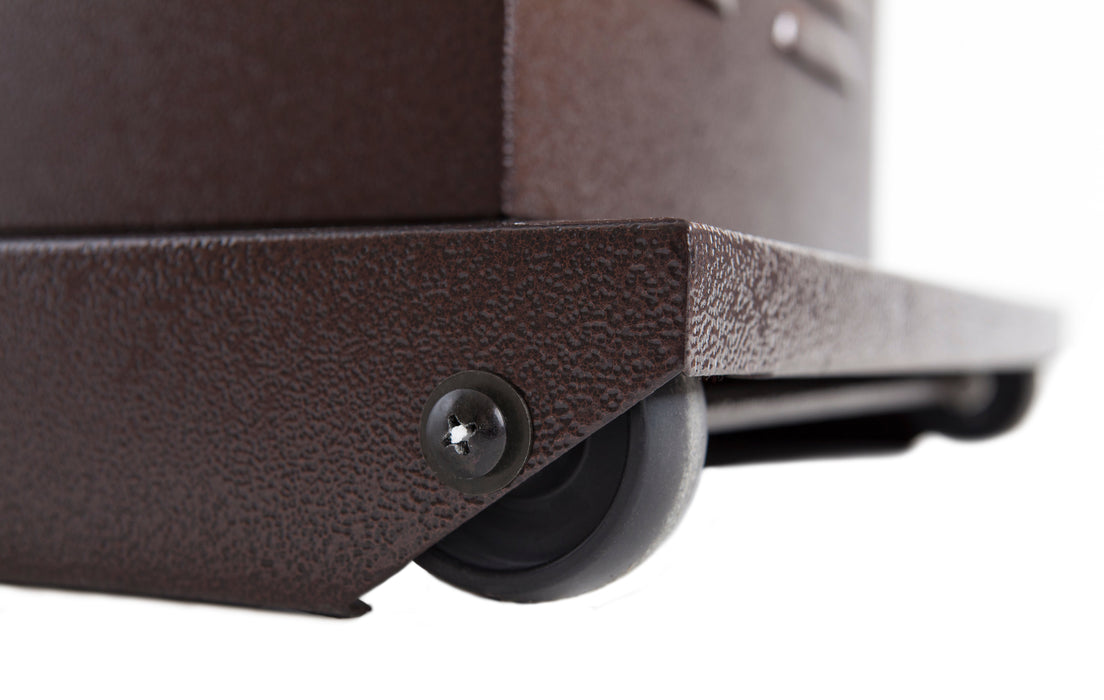 Fire Sense 62224 - Hammered Bronze Finish Square Flame Patio Heater - Brown