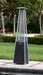 Fire Sense 62263 - Coronado Brushed Bronze Pyramid Flame Patio Heater - Black