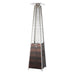 Fire Sense 62263 - Coronado Brushed Bronze Pyramid Flame Patio Heater - Black