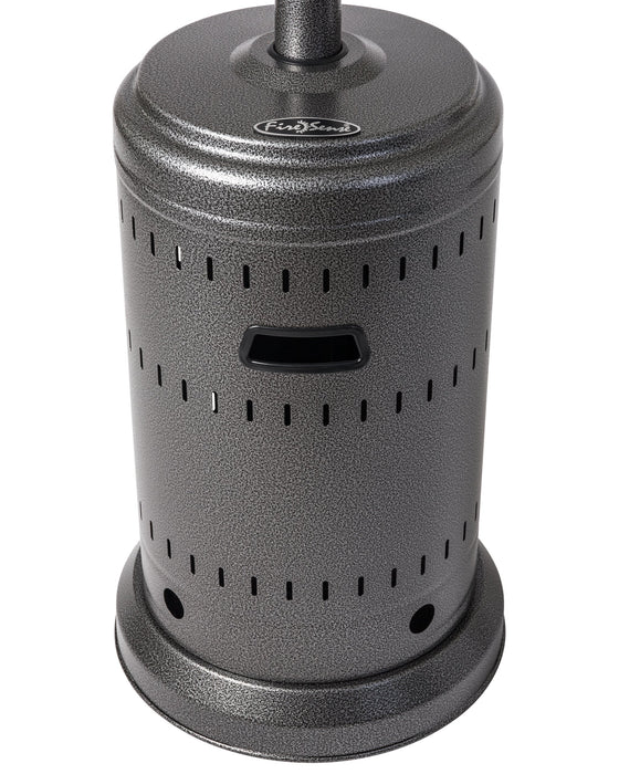 Fire Sense 62555 - Hammered Platinum Commercial Patio Heater - Gray