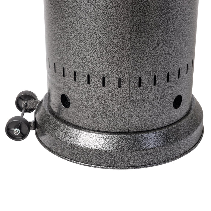 Fire Sense 62555 - Hammered Platinum Commercial Patio Heater - Gray