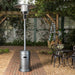 Fire Sense 62555 - Hammered Platinum Commercial Patio Heater - Gray