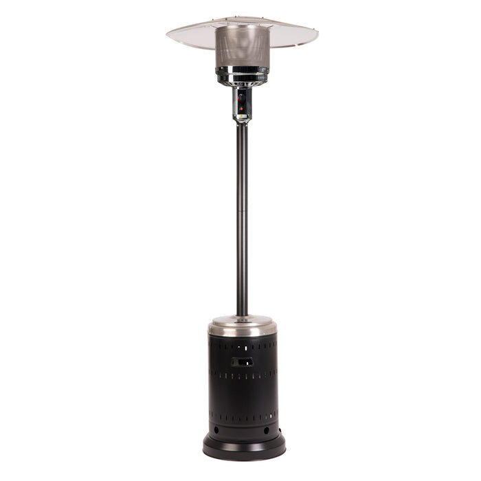 Fire Sense 63009 - Onyx And Stainless Steel Finish Patio Heater - Silver