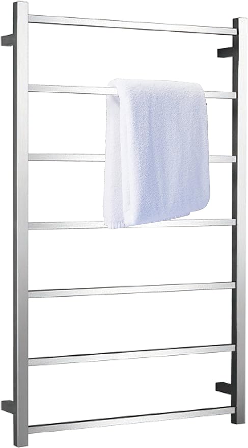 Pursonic TW360 Towel Warmer Rack - 33 in. x 12 in. x 26 in. in. - Gray