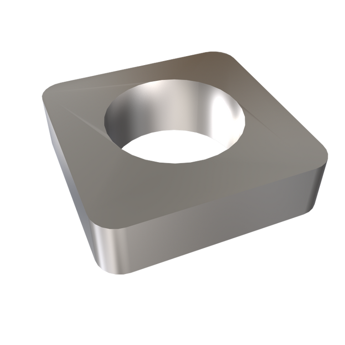 Amba 10mm Square Spacer (Qty 2) for Quadro or Vega  - Brushed