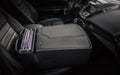 AutoExec AUE12004-1 Efficiency GripMaster Series Car Seat Desk in Black Color - 25.25 in. x 17 in. x 11 in.