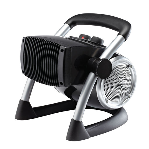 Almo 5919 Lasko Pro-Ceramic Utility Heater  - 11.4 in. x 10.10 in. x 10.40 in. - Black