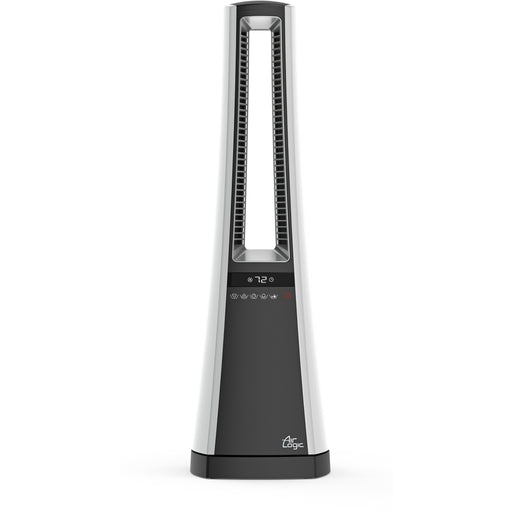 Almo AW300 Air Logic Warm Bladeless Heater with Remote Control  - 9.2 in. x 8.10 in. x 27.20 in. - Gray