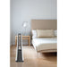 Almo AW300 Air Logic Warm Bladeless Heater with Remote Control  - 9.2 in. x 8.10 in. x 27.20 in. - Gray