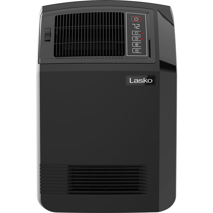 Almo CC24910 Cyclonic Digital Ceramic Heater with Remote  - 7.65 in. x 15.65 in. x 23.23 in. - Black