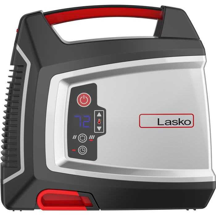 Almo CU12510 Elite Collection Ceramic Utility Heater  - 12.5 in. x 8.60 in. x 11.80 in. - GRAY