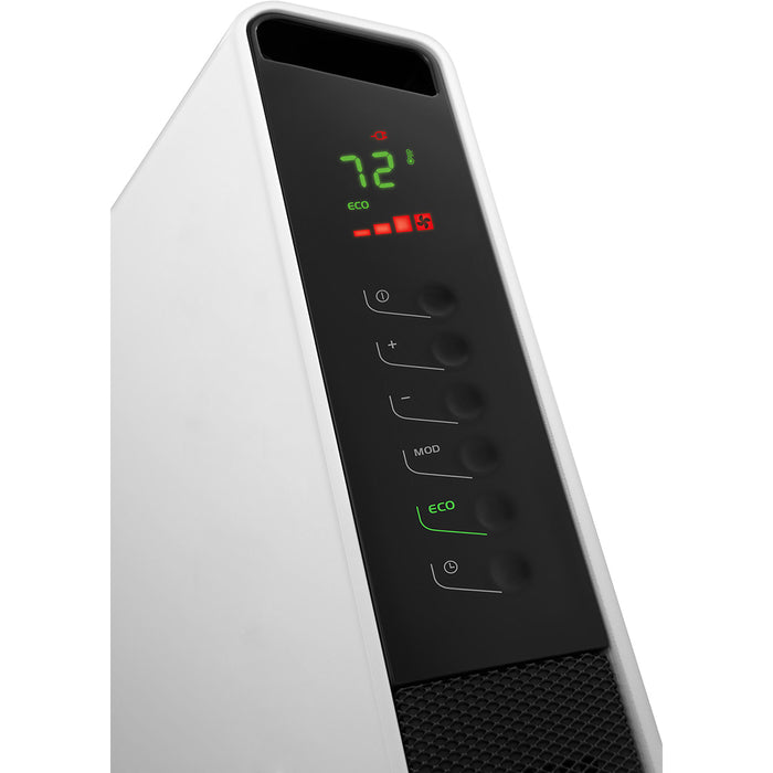 Almo HCX9115E-6A SlimStyle Digital 1500W Convection Panel Heater with Dual Fan  - 32.2 in. x 3 in. x 21.8 in. - White
