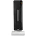 Almo TCH8093ER De'Longhi Digital Flat Panel 27" Tower Ceramic Heater  - 10.83 in. x 10.6 in. x 27.36 in. - Black and White